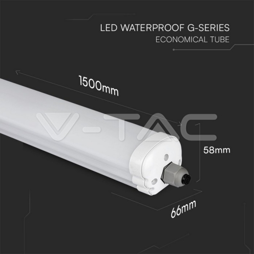 LED Waterproof Lamp SAMSUNG Chip G-Series 1500mm 48W 4000K - 10