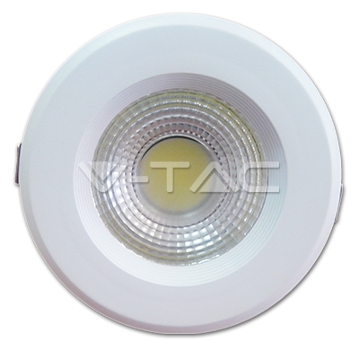 10W LED COB Downlight Reflector White Body White - 2