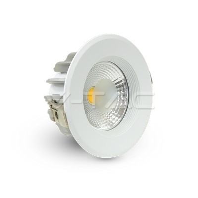 10W LED COB Downlight Redondo A++ 120 lm/W Blanco Natural - 2