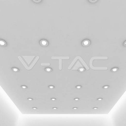 Downlight de LED 10W Bluetooth resistente a fuego dimmable con aros cambiables IP65 - 11