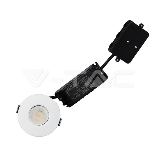 Downlight de LED 10W Bluetooth resistente a fuego dimmable con aros cambiables IP65 - 2