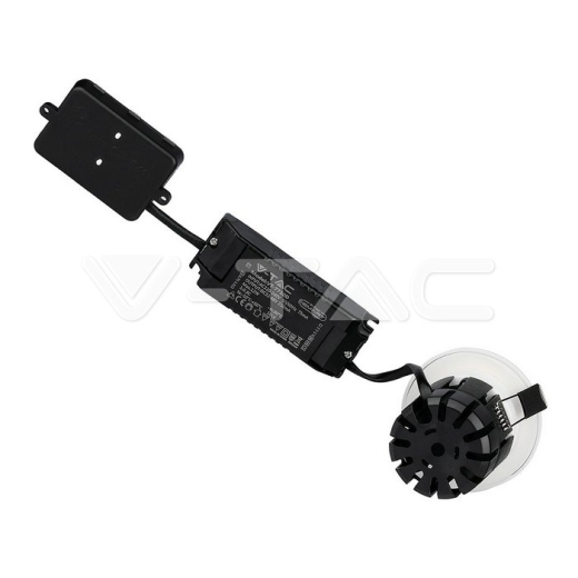 Downlight de LED 10W Bluetooth resistente a fuego dimmable con aros cambiables IP65 - 4