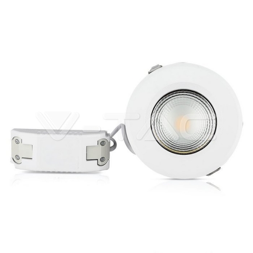 10W LED COB Downlight Round A++ 120 lm/Watt White - 3