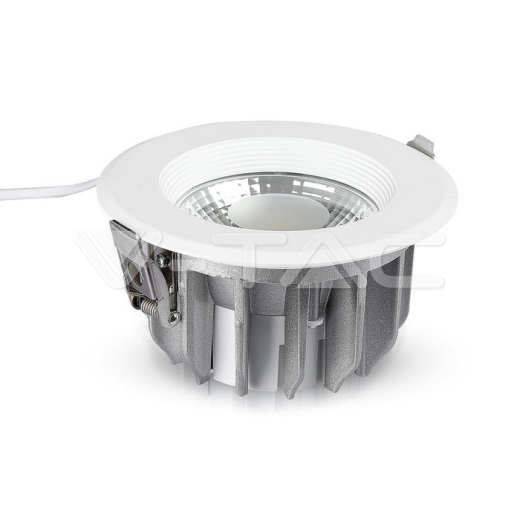 10W LED COB Downlight Round A++ 120 lm/Watt White - 4