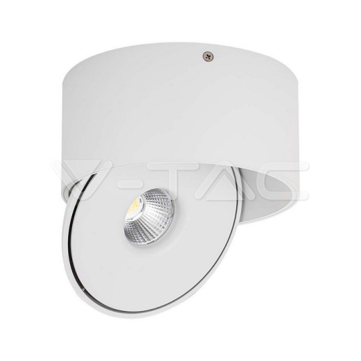 Downlight LED de Superficie COB 20W 3 en 1 Cuerpo Blanco - 1