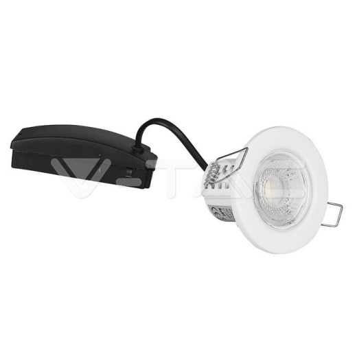 5W LED Fire Rated Downlight SAMSUNG Chip White 6400K - 3