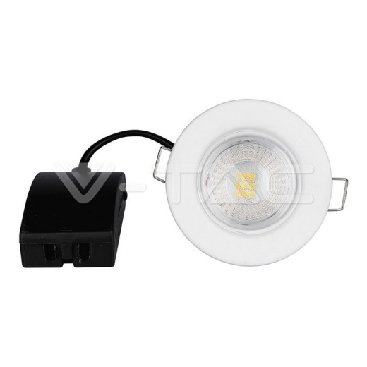 5W LED Fire Rated Downlight SAMSUNG Chip White 6400K - 4