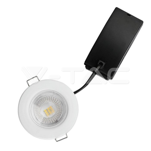 5W LED Fire Rated Downlight SAMSUNG Chip White 6400K - 5