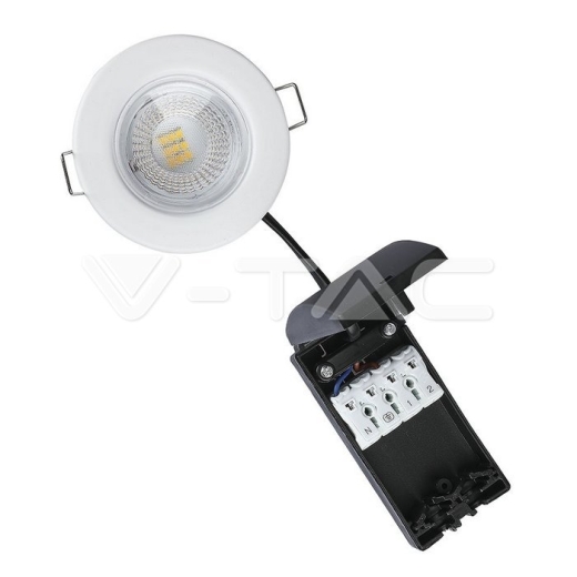 Downlight LED 5W SAMSUNG Chip protección contra el fuego color blanco 4000K - 2