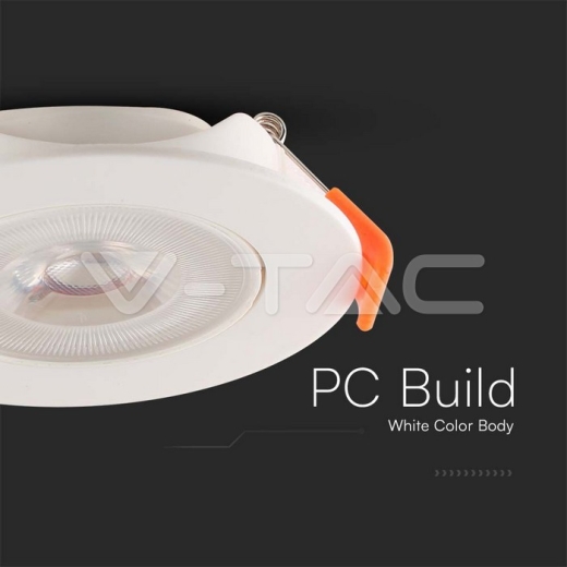 Foco Downlight LED 7W Redondo SAMSUNG 3000K Cuerpo Blanco - 5