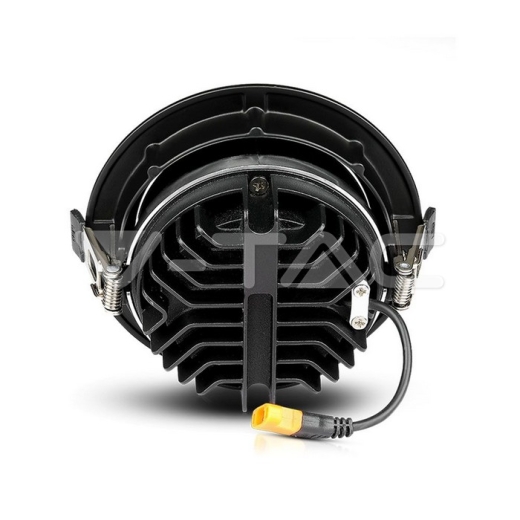 LED Downlight SAMSUNG Chip 30W COB Reflector Black 6400K - 6