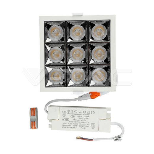 LED Downlight SAMSUNG Chip 36W SMD Reflector 38° 2700K - 6
