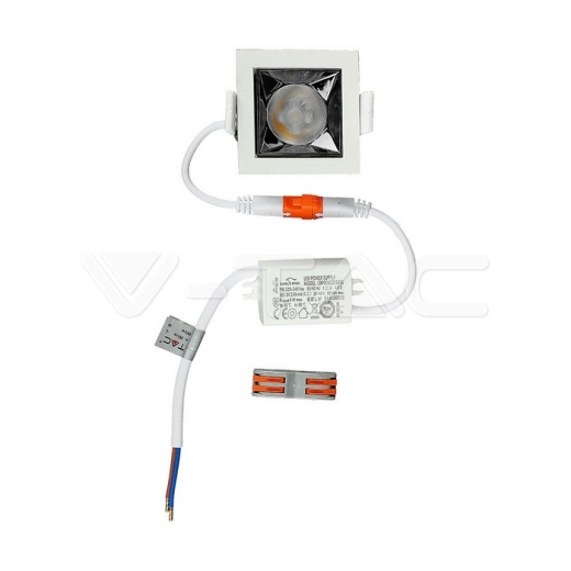 LED Downlight SAMSUNG Chip 4W SMD Reflector 12° 2700K - 6