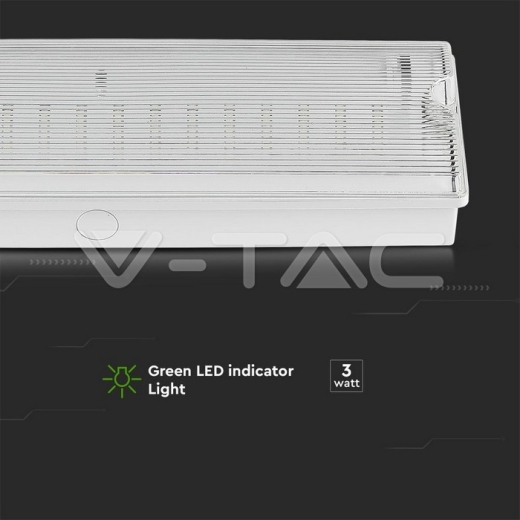 Luz de emergencia 3W 6000K IP65 1200 mAh - 11
