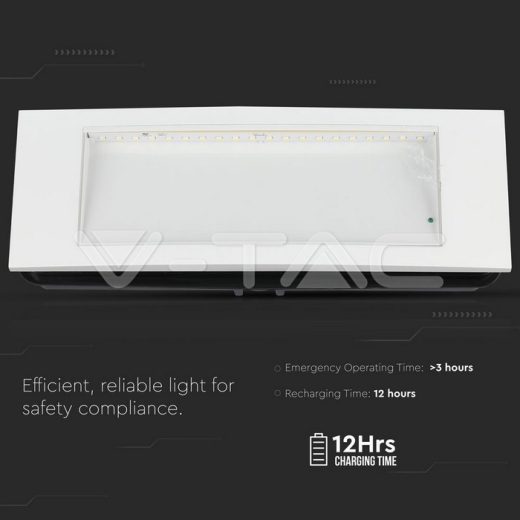 Luz de emergencia LED 3.8W 6000K IP20 - 14