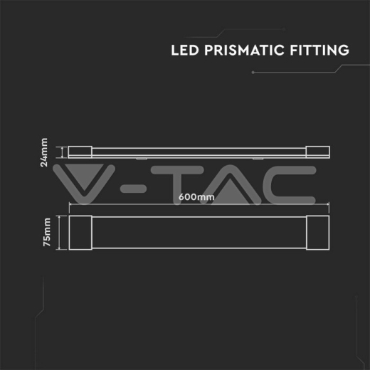 Pantalla estanca LED 15W 150 lm/W 4000K, Conexión rápida & cable 60cm - 7