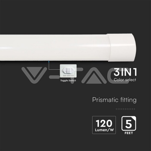 Grill Fitting LED 50W con ajuste de temperatura de color 150 cm - 3