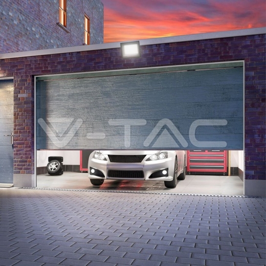 Foco LED 100W 3 en 1 Cuerpo gris - 10