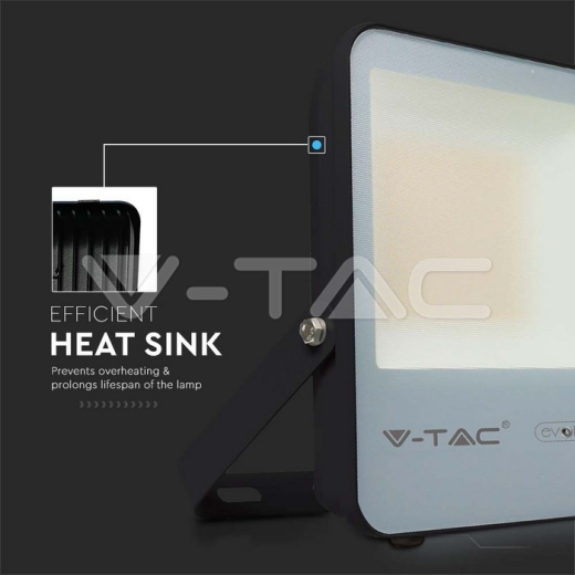 100W Proyector LED G8 Cuerpo Negro 4000K 185 lm/W - 4