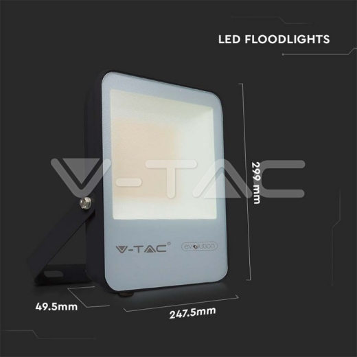 100W Proyector LED G8 Cuerpo Negro 4000K 185 lm/W - 7