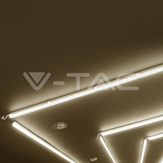 7W LED Batten Fitting Square SAMSUNG Chip T5 60cm 3000K - 14