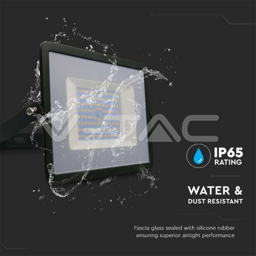 Proyector LED 100W SMD E-Series Cuerpo negro 6500K - 5