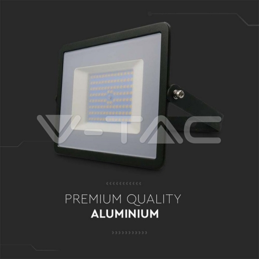 Proyector LED 100W SMD E-Series Cuerpo negro 4000K - 6