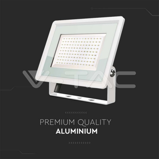 Proyector LED 100W SMD F-Series cuerpo blanco 3000K - 6