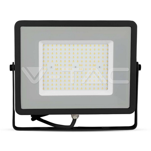 100W LED Floodlight SMD SAMSUNG Chip Slim Black Body 4000K - 4