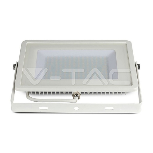 Proyector LED 100W SMD SAMSUNG CHIP Cuerpo Blanco 6400K - 3