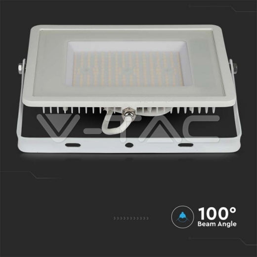 Proyector LED 100W SMD SAMSUNG Chip Slim Cuerpo blanco 4000K 115lm/w - 11