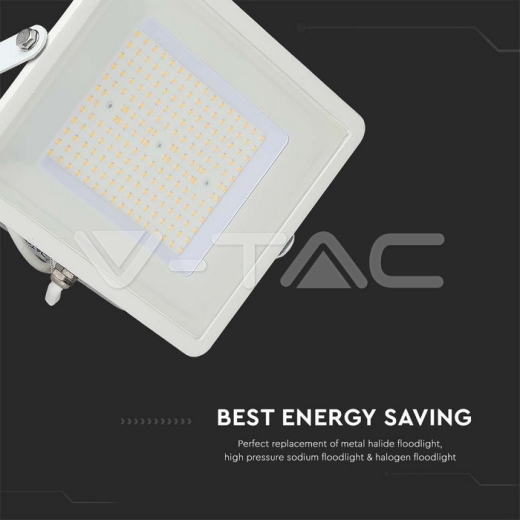 Proyector LED 100W SMD SAMSUNG Chip Slim Cuerpo blanco 4000K 115lm/w - 8