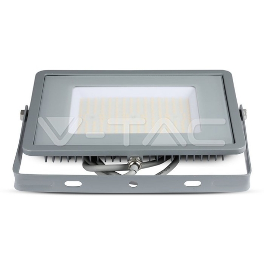 100W LED Floodlight SMD SAMSUNG Chip Slim Grey Body 6500K - 3