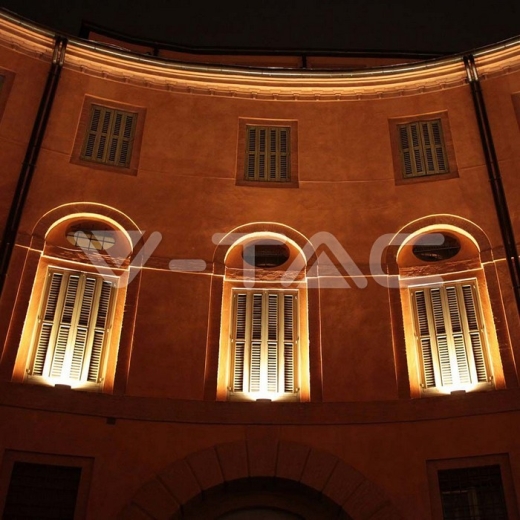 100W LED Sensor Day Light Floodlight SAMSUNG Chip 100 lm/W Black Body 3000K - 12