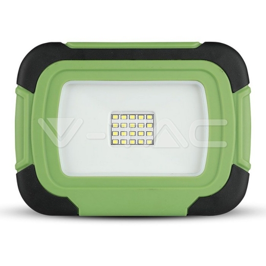 10W LED Floodlight Rechargeable SAMSUNG Chip IP44 4000K - 2