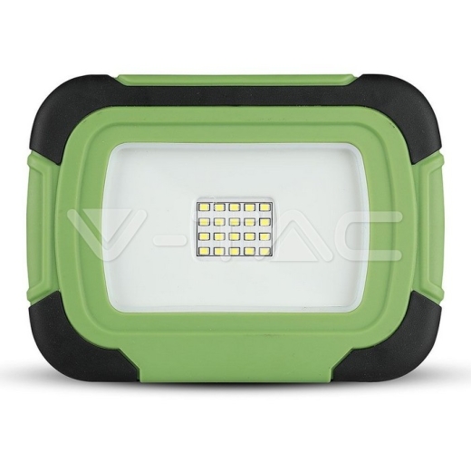 10W LED Floodlight Rechargeable SAMSUNG Chip USB + SOS Function IP44 4000K - 2