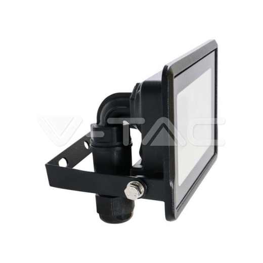 10W LED Floodlight SAMSUNG Chip Black Body 4000K - 2