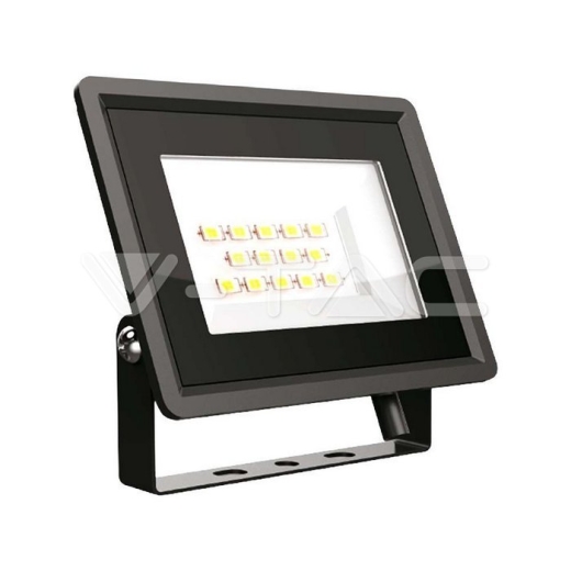 10W LED Floodlight SMD F-Series Black Body 4000K - 1