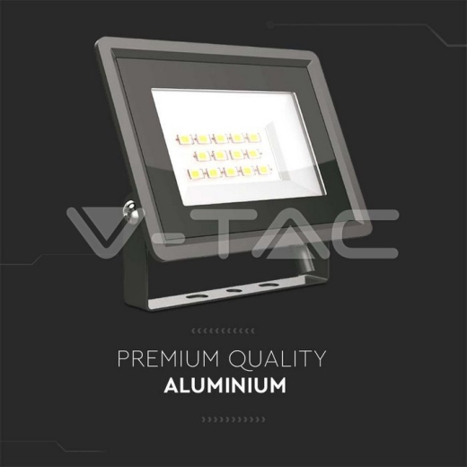 10W LED Floodlight SMD F-Series Black Body 4000K - 6