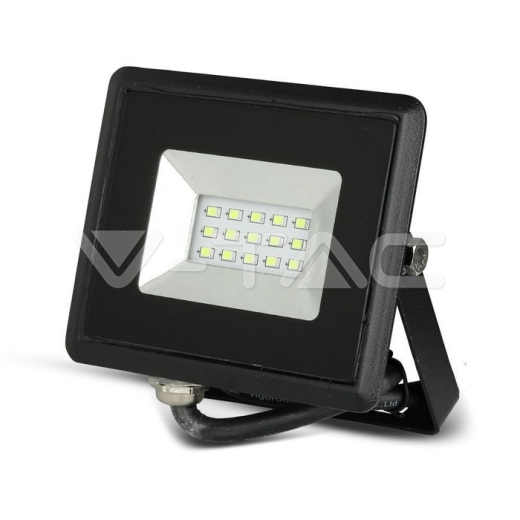10W LED Floodlight SMD E-Series Black Body Green IP65 - 1