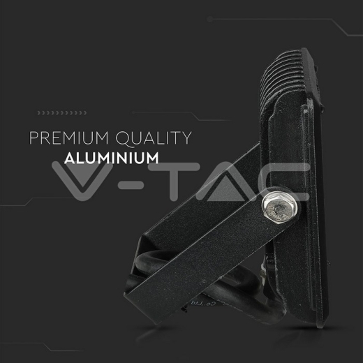 10W LED Floodlight SMD E-Series Black Body Red IP65 - 11