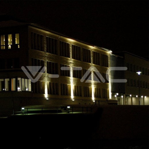 10W LED Floodlight SMD SAMSUNG Chip Slim Grey Body 3000K - 13