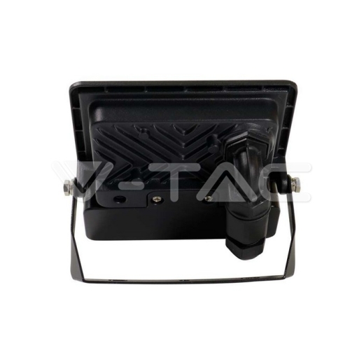 10W LED PIR Sensor Floodlight SAMSUNG Chip Black Body 3000K - 3