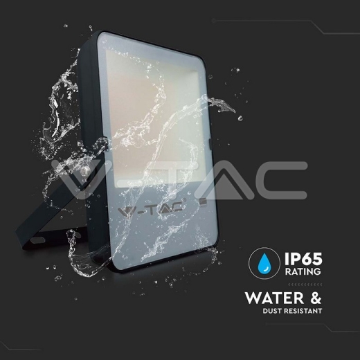 150W LED Floodlight SMD SAMSUNG Chip Black Body 6500K 160 lm/W - 6