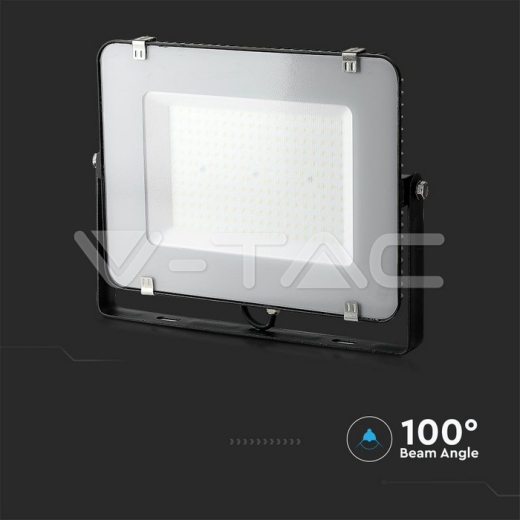 150W LED Floodlight SMD SAMSUNG Chip Slim Black Body 4000K - 11