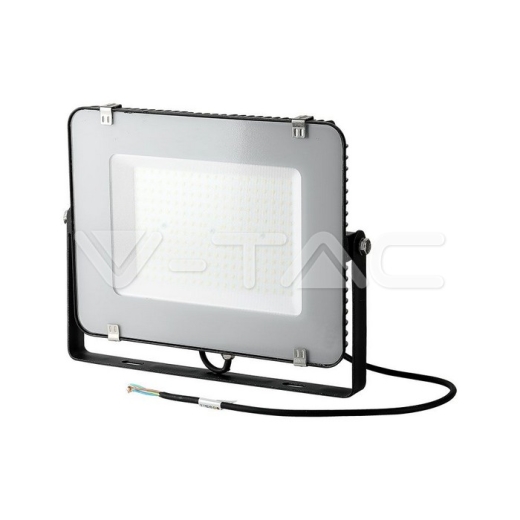 150W LED Floodlight SMD SAMSUNG Chip Slim Black Body 4000K - 1