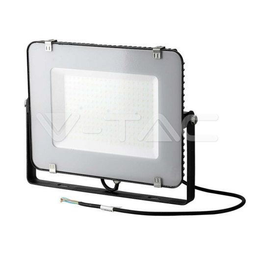 150W LED Floodlight SMD SAMSUNG Chip Slim Black Body 6500K - 1
