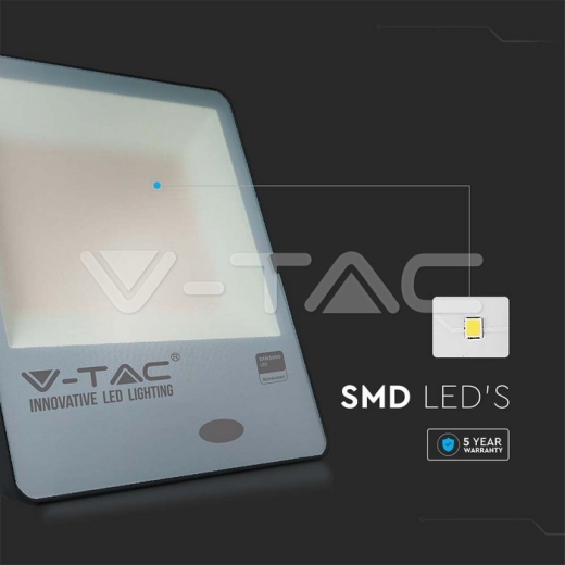 150W LED Sensor Day Light Floodlight SAMSUNG Chip 100 lm/W Black Body 3000K - 4