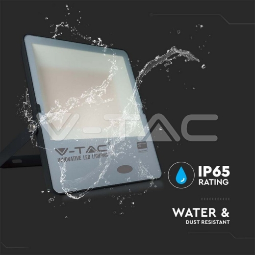 150W LED Sensor Day Light Floodlight SAMSUNG Chip 100 lm/W Black Body 6500K - 9