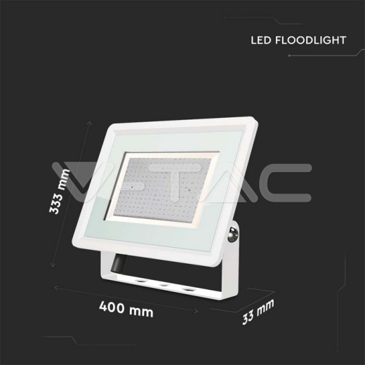 Proyector LED 200W SMD F-Series cuerpo blanco 4000K - 7